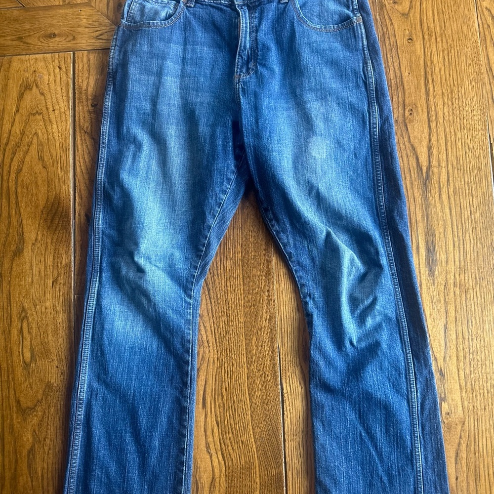 Wrangler Retro Relaxed Boot Men's Blue Jeans